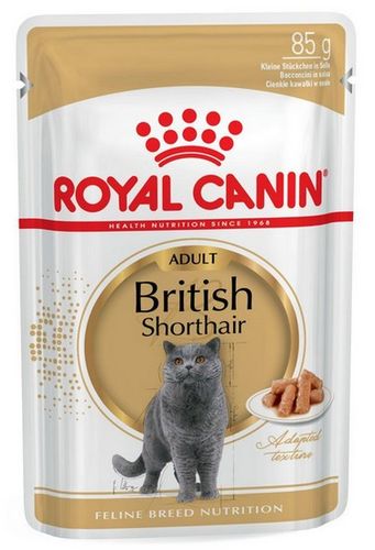 Royal Canin karma dla kotów rasy brytyjski krótkowłosy kawałki w sosie 85g na Arena.pl