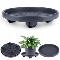 Podstawka POD DONICZKĘ donicę roślinę kwiatek na kółkach przesuwania