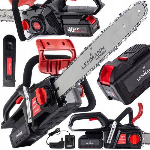 PIŁA ŁAŃCUCHOWA PILARKA AKUMULATOROWA GAŁĘZIÓWKA DREWNA MOCNA AKU 40V na Arena.pl