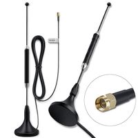 Antena 4G LTE Qoltec SMA 5dBi, 360°, IP67, 3m kabel