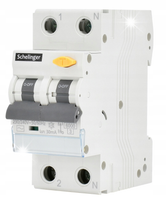 SCHELINGER Wyłącznik RCBO 2P B 25A 30mA TYP AC A08-GVL-AC-B25