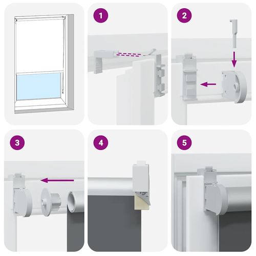 Roleta zaciemniająca 160x150cm Szerokość tkaniny 156,6cm na Arena.pl