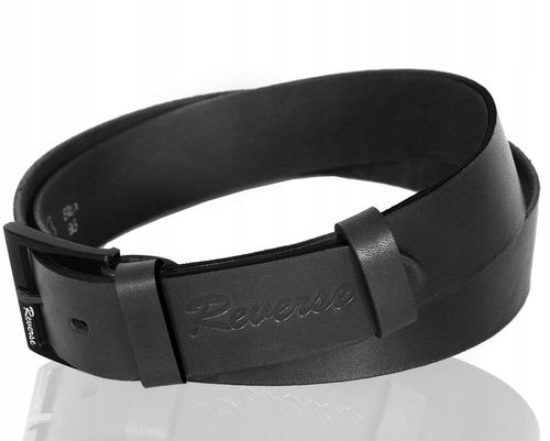 REVERSE Pasek męski SKÓRZANY pas do spodni CZR 120 na Arena.pl