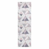 RUG/LU/VINEA/GEOMETRIC2/CREAM+POWDERPINK/80x300