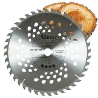 PIŁA TARCZA WIDIOWA DO CIĘCIA DREWNA 350x30 40 ZĘBÓW TNĄCYCH GEKO G78151