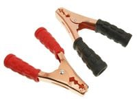 złącze krokodyl 400a czarne dł. 150mm - ss 0161 cza