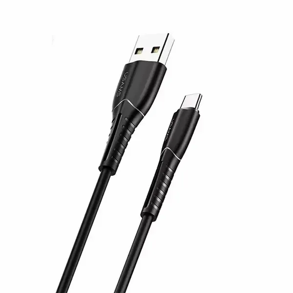 USAMS Kabel U35 USB-C 2A Fast Charge 1m czarny zdjęcie 1