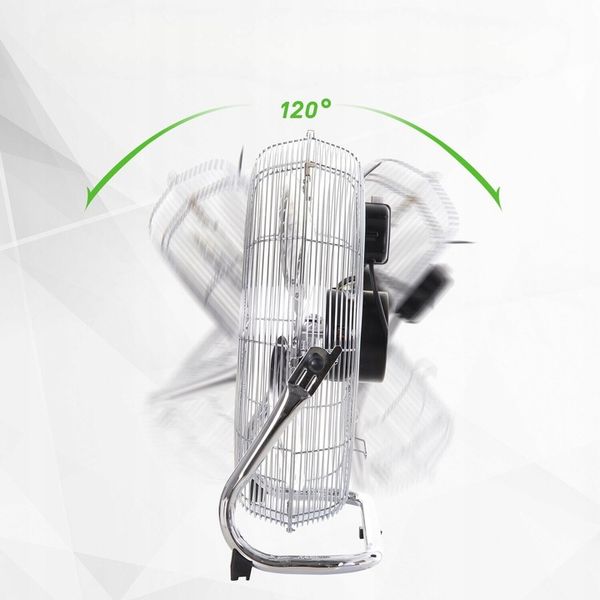 WIATRAK WENTYLATOR STOJĄCY PODŁOGOWY CICHY 18″ PRZEMYSŁOWY 120W B. MOCNY zdjęcie 11