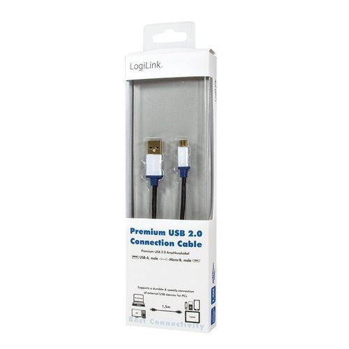 Kabel Premium USB2.0 typ A do micro B, 1.5m na Arena.pl