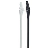 couples straws   black and white