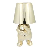 Lampka nocna GOLD MAN Art Deco stojący (wzór 3) MLTL