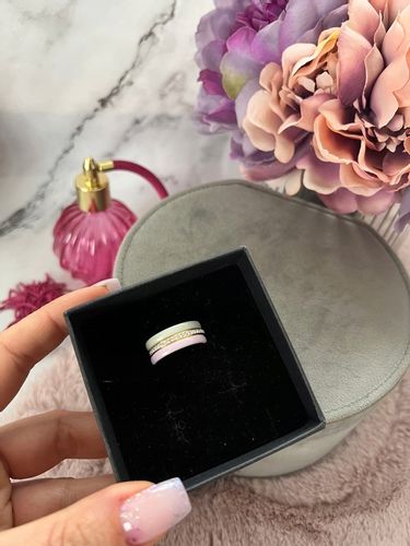 1520 Komplet 3 pierścionków ceramicznych CYRKONIE r 6/16mm sta na Arena.pl