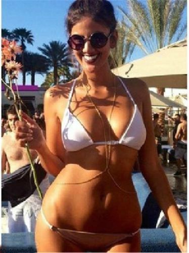 Biżuteria Łańcuszek BOHO do Stroju Kąpielowego Bikini dla Gwiazd Modny Gold na Arena.pl