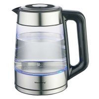 czajnik elektryczny szklany 1,7l klausberg kb-7888 led rgb