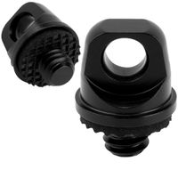 uchwyt na pasek 1/4" śruba aparatu gimbala 18 mm aluminium guma czarny