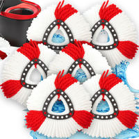 WKŁAD DO MOPA OBROTOWEGO VILEDA TURBO KOŃCÓWKI WKŁADY MEGA CHŁONNE 6 SZTUK