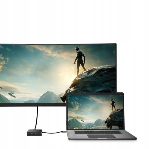 HUB USB-C ADAPTER USB 6W1 3x USB 3.0 USB C ETHERNET HDMI 4K DO MACBOOK PRO na Arena.pl