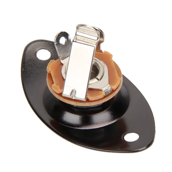 Gniazdo do gitary Jack 6,3mm MSP32 czarny zdjęcie 4