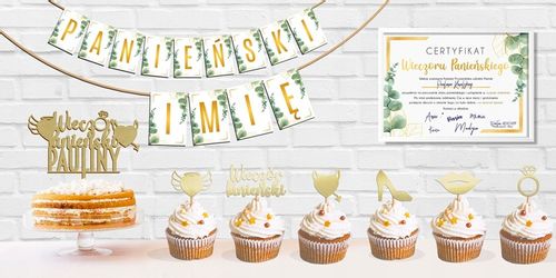 CERTYFIKAT NA WIECZÓR PANIEŃSKI A4 Boho A4 na Arena.pl