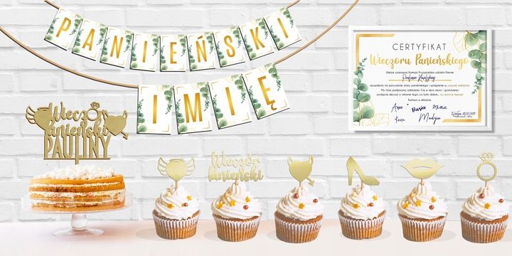 CERTYFIKAT NA WIECZÓR PANIEŃSKI A4 Boho A4 zdjęcie 4