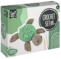 Zestaw do szydełkowania PRZYTULANKA ŻÓŁW zestaw kreatywny DIY CraftID