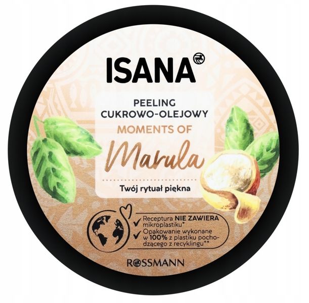 ISANA PEELING DO CIAŁA CUKROWY MARULA 230 G zdjęcie 1