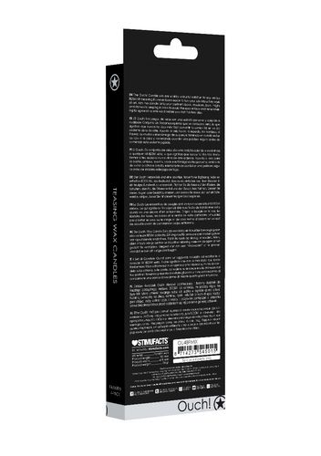 teasing wax candles large 4-pack mixed color - wielokolorowy na Arena.pl