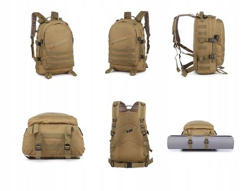 PLECAK WOJSKOWY TAKTYCZNY MILITARNY POJEMNOŚĆ 45L DO LICEUM MĘSKI WĘDKARSKI na Arena.pl