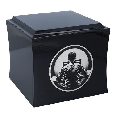 Urna kremacyjna dla informatyka Czarna na Arena.pl