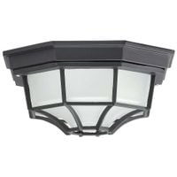 Zewnętrzna LAMPA sufitowa MILANO 8346 Rabalux klasyczna OPRAWA ogrodowa plafon outdoor IP44 czarny