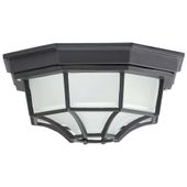 Zewnętrzna LAMPA sufitowa MILANO 8346 Rabalux klasyczna OPRAWA ogrodowa plafon outdoor IP44 czarny