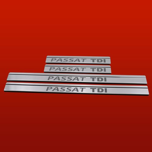 Listwa progowa VOLKSWAGEN PASSAT B6 PASSAT TDI Stal nierdzewna 304 połysk na Arena.pl