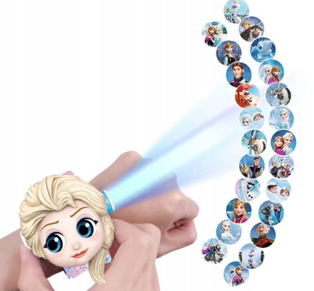 Zegarek 3D z projektorem Frozen Elsa zdjęcie 2
