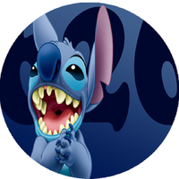 Opłatek na tort Urodziny Lilo Stich Postacie Tekst