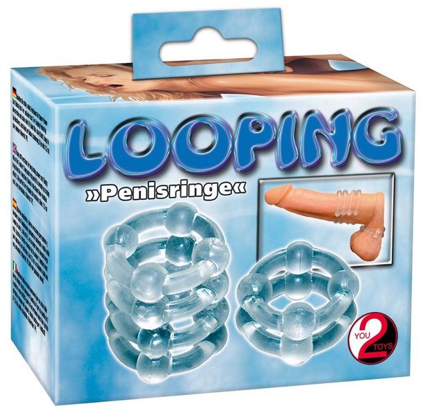 2er silicon ringeset looping zdjęcie 1