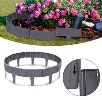 Obrzeże ogrodowe imitacja kamienia krawężnik ogrodowy 10 sztuk