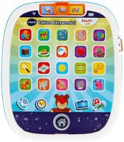 V-Tech Tablet 100 PIOSENEK Aktywności Miś Interaktywny 61560 UCZY EDUKACJA