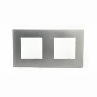 Efapel Quadro45 ramka 2-krotna aluminium 45920 tal