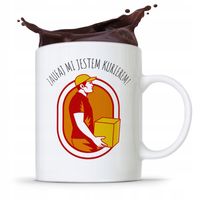 Kubek Prezent Dla Kuriera Zaufaj Mi Jestem Prezent Z Nadrukiem Ze Zdjęciem