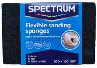 Gąbki ścierne elastyczne szlifierskie x3 SPECTRUM