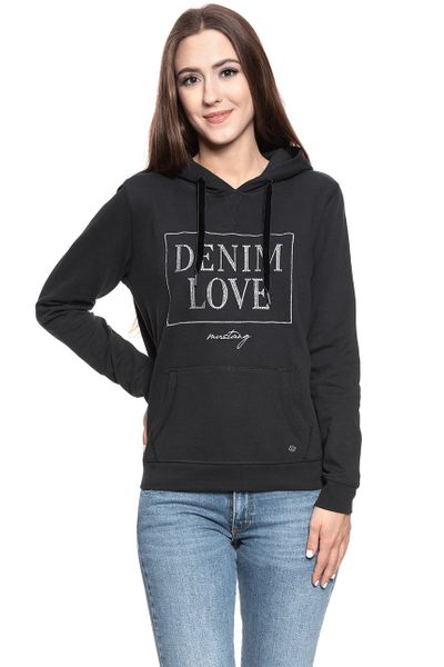 BLUZA MUSTANG Bella H Structure CAVIAR 1008434 4132 L zdjęcie 5