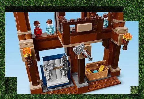 21272 - lego minecraft - ring w leśnym dworze na Arena.pl