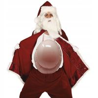 SZTUCZNY BRZUCH dmuchaniec bebzon gruby brzuchol MIKOŁAJA kostium