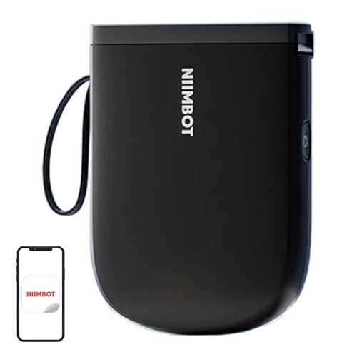 Drukarka Etykiet Niimbot D11H Przenośna Czarna Bluetooth 5h Pracy na Arena.pl