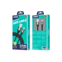 jellico kabel b12 micro usb 3.1a 2m czarny