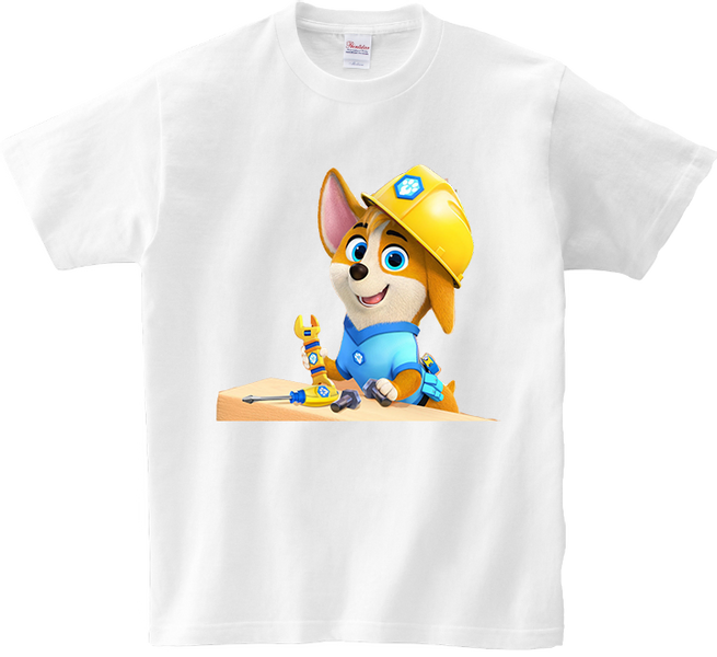 Koszulka T-shirt Pupstruction zdjęcie 1