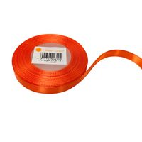 Wstążka satynowa 1,2cmX35y dark orange