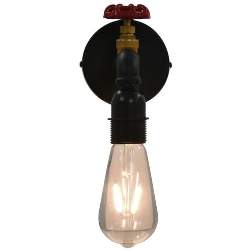 Lampa Ścienna W Formie Kranu, Czarna, E27 na Arena.pl