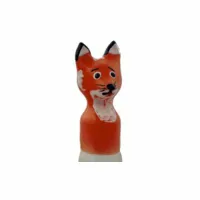 condomerie fox brown xl - artystyczna prezerwatywa ręcznie malowana