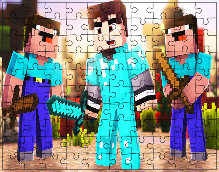 Puzzle Minecraft Roblox zdjęcie 1